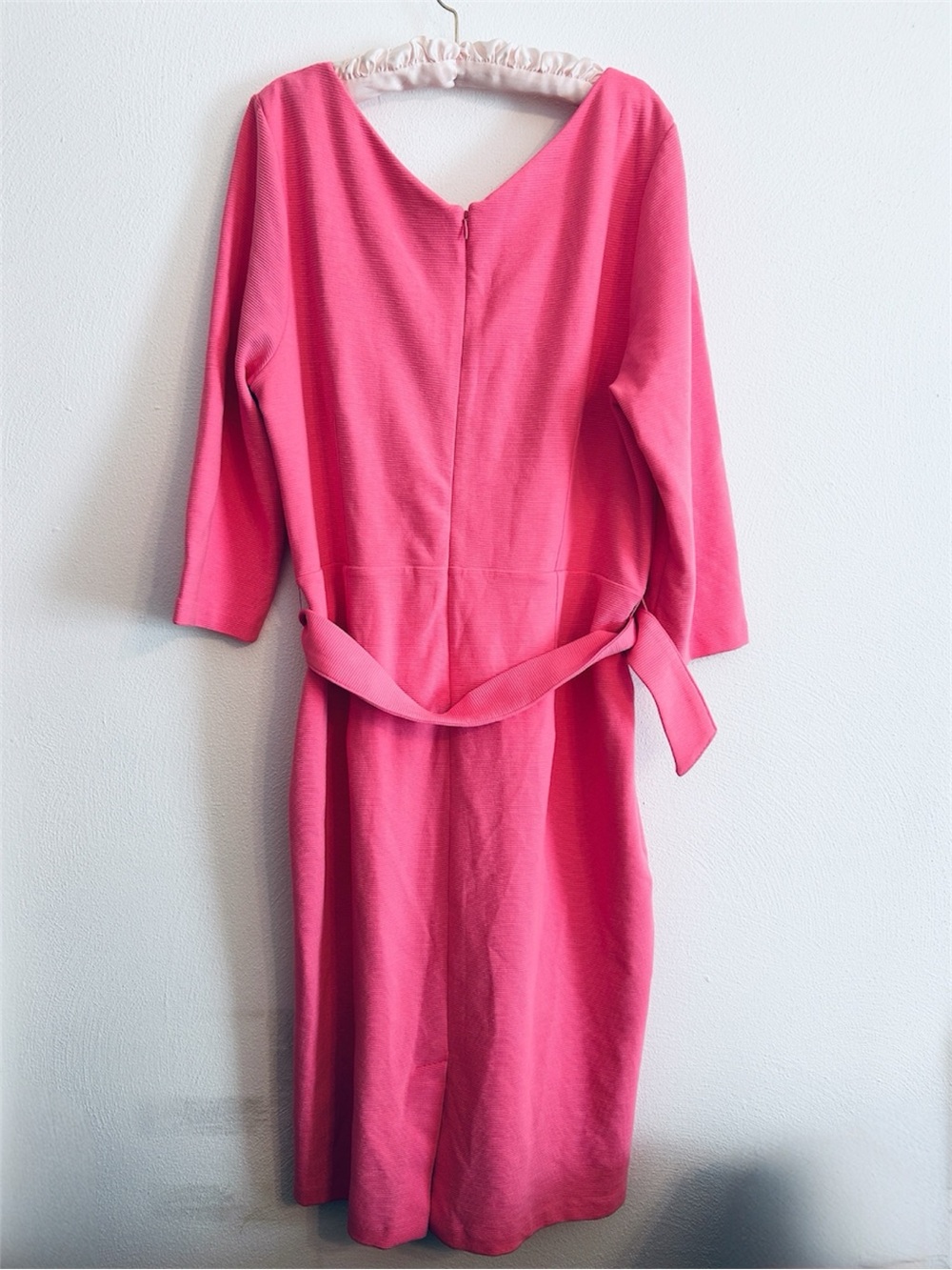 NWT Boden Barbiecore Margie Ottoman Sheath Dress Size US 16/18R - Picture 3 of 7